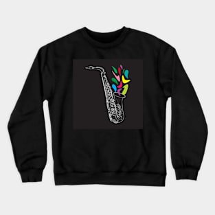 Saxophone 1 Crewneck Sweatshirt